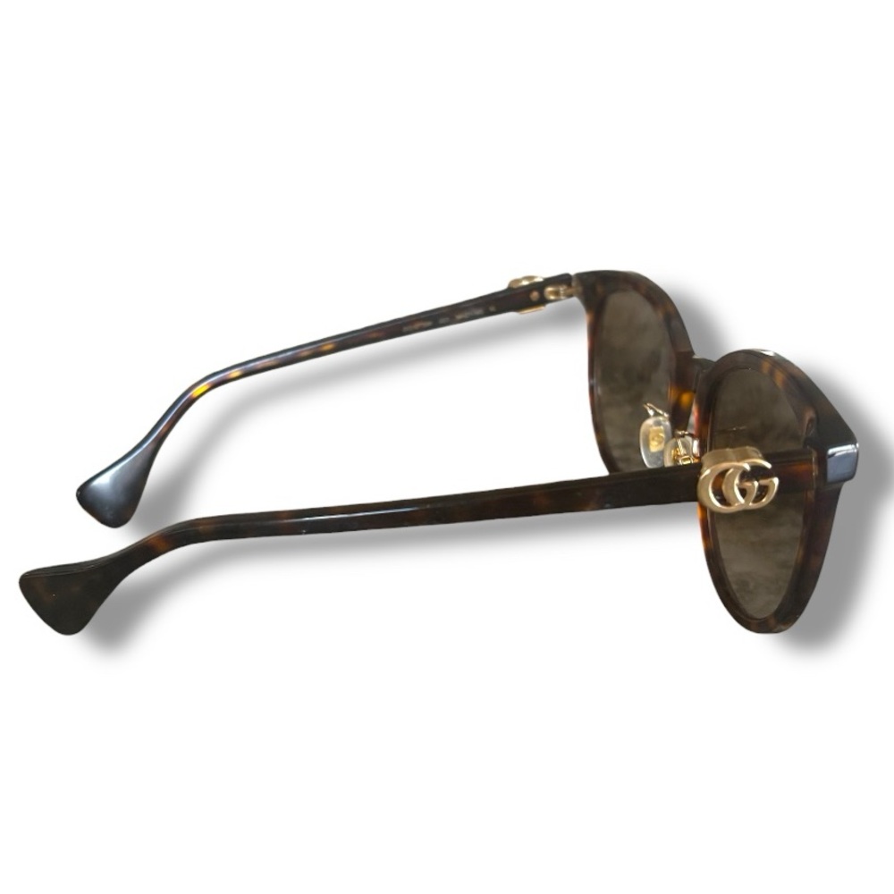 Gucci GG1073SK Tortoise Shell Sunglasses - Picture 6 of 7